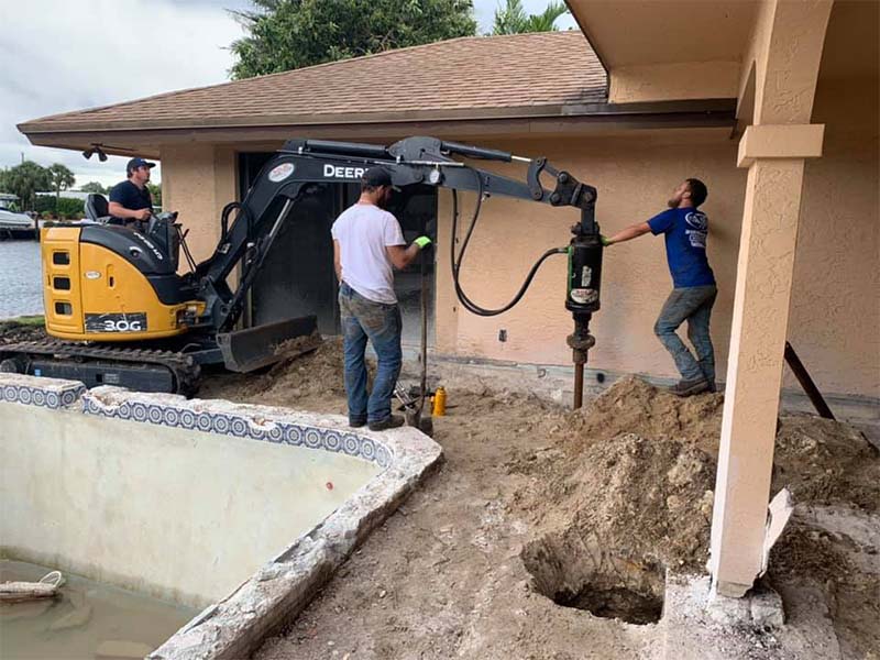 Concrete Slab Foundation Repair in Naples, GA