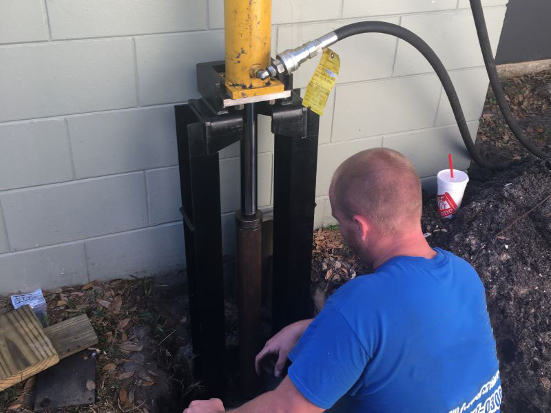 Concrete Slab Foundation Repair in Naples, GA