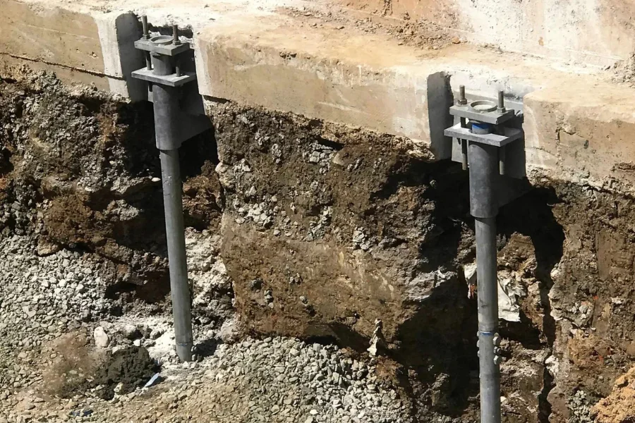 Helical Pier Installation in Naples, GA