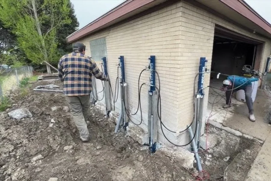 Injection Pier Installation in Naples, GA
