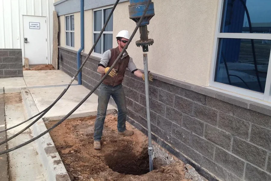 Injection Pier Installation in Naples, GA