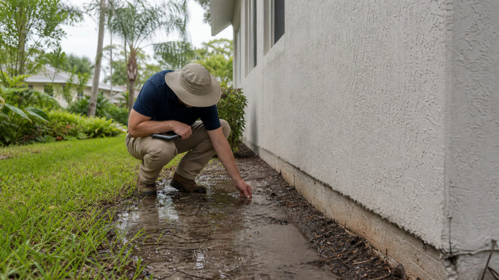 How Naples Rainy Seasons Affect Foundation Soils 2 How Naples Rainy Seasons Affect Foundation Soils — realistic foundation service scene in Naples, Florida