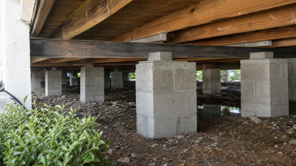 Pier and Beam or Block and Base Repair for Naples Homes 1 Pier and Beam or Block and Base Repair for Naples Homes — realistic foundation service scene in Naples, Florida