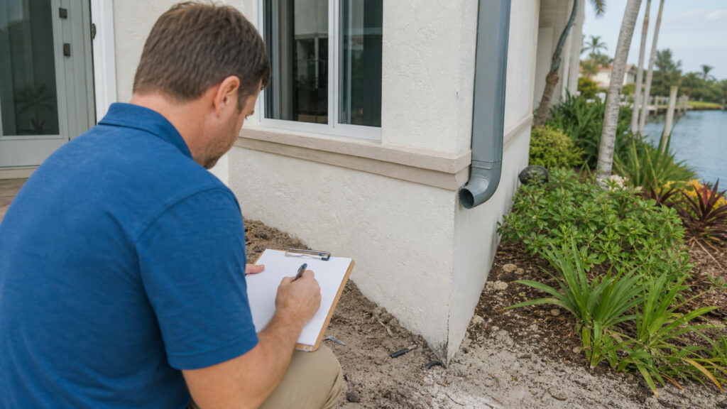 Buying a Naples Home? A Foundation Walkthrough Checklist — realistic foundation service scene in Naples, Florida